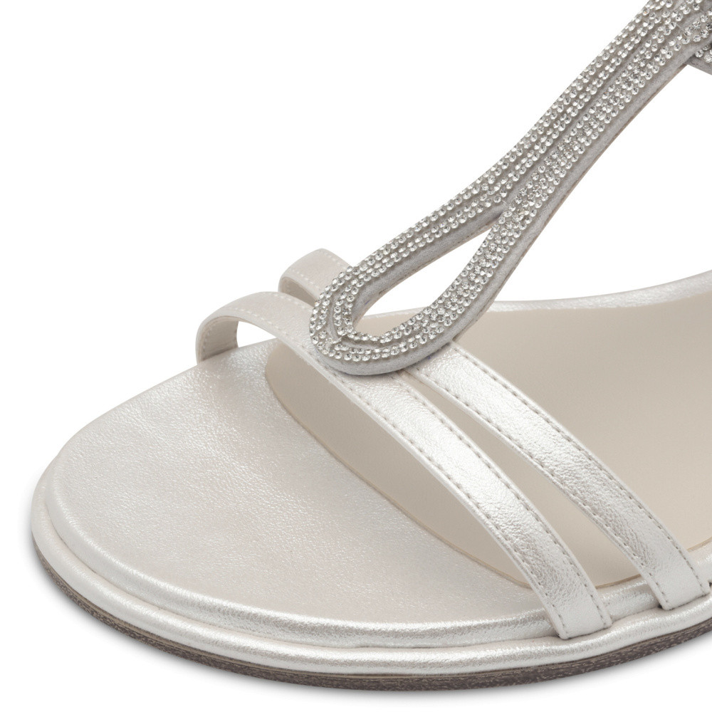 detail Dámské sandály TAMARIS 28126-44-229 stříbrná S5