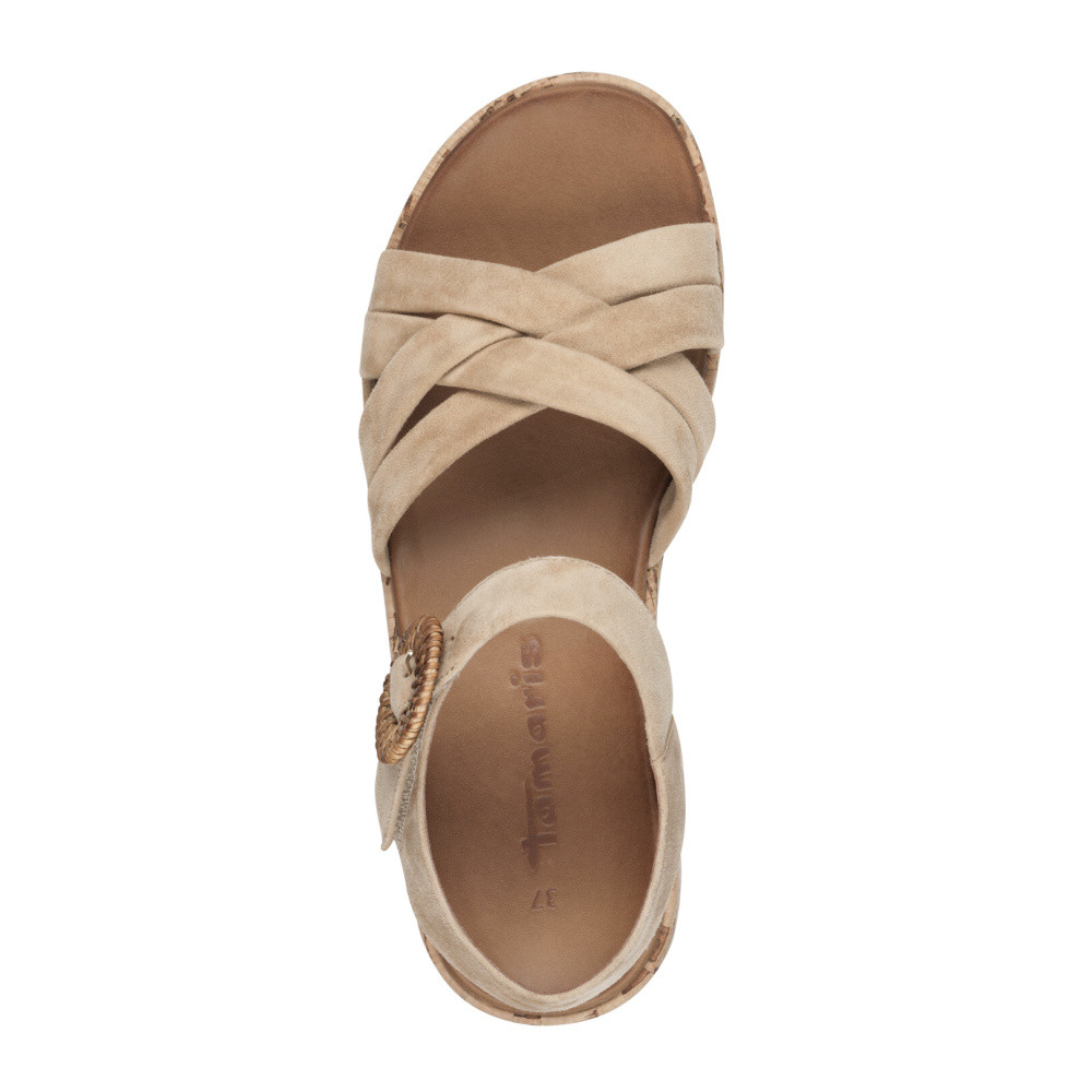 detail Dámské sandály TAMARIS 28129-44-435 béžová S5