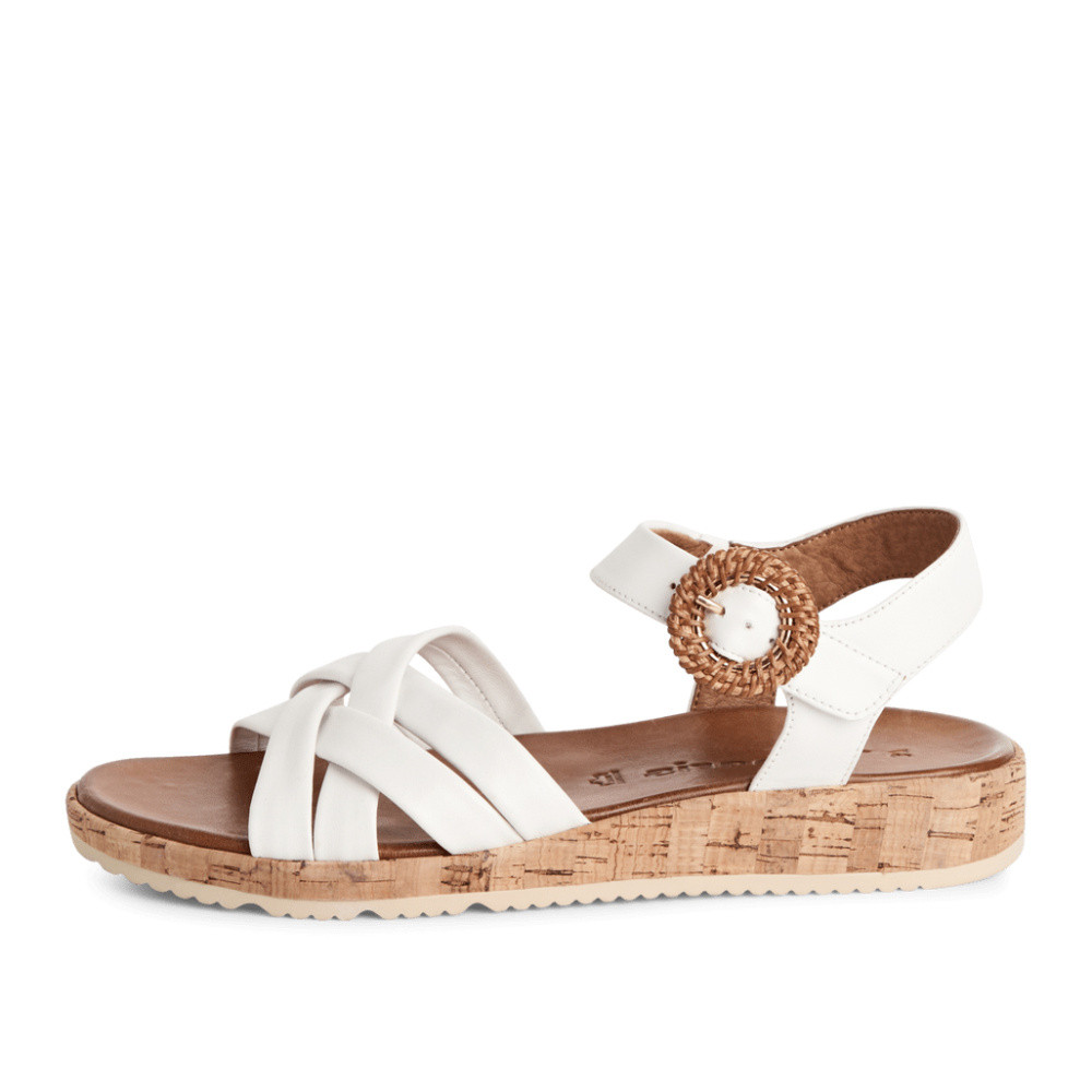 detail Dámské sandály TAMARIS 28129-44-117 bílá S5