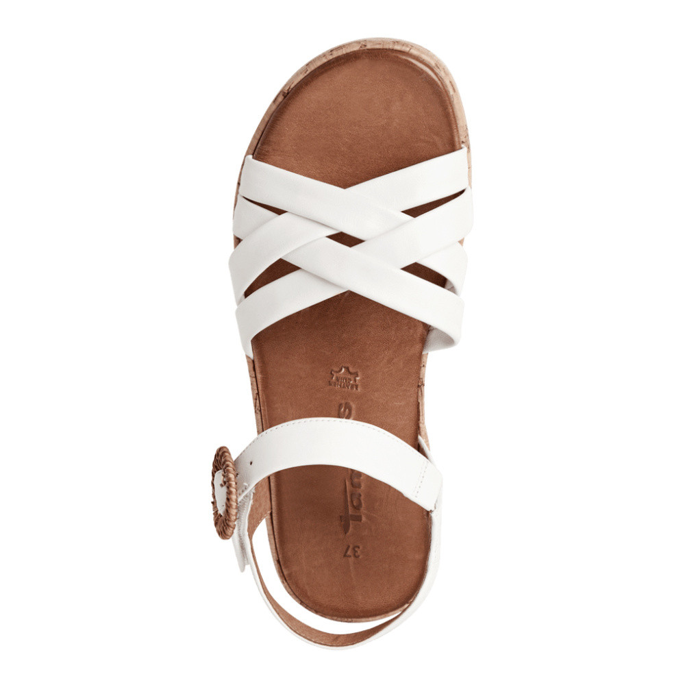 detail Dámské sandály TAMARIS 28129-44-117 bílá S5