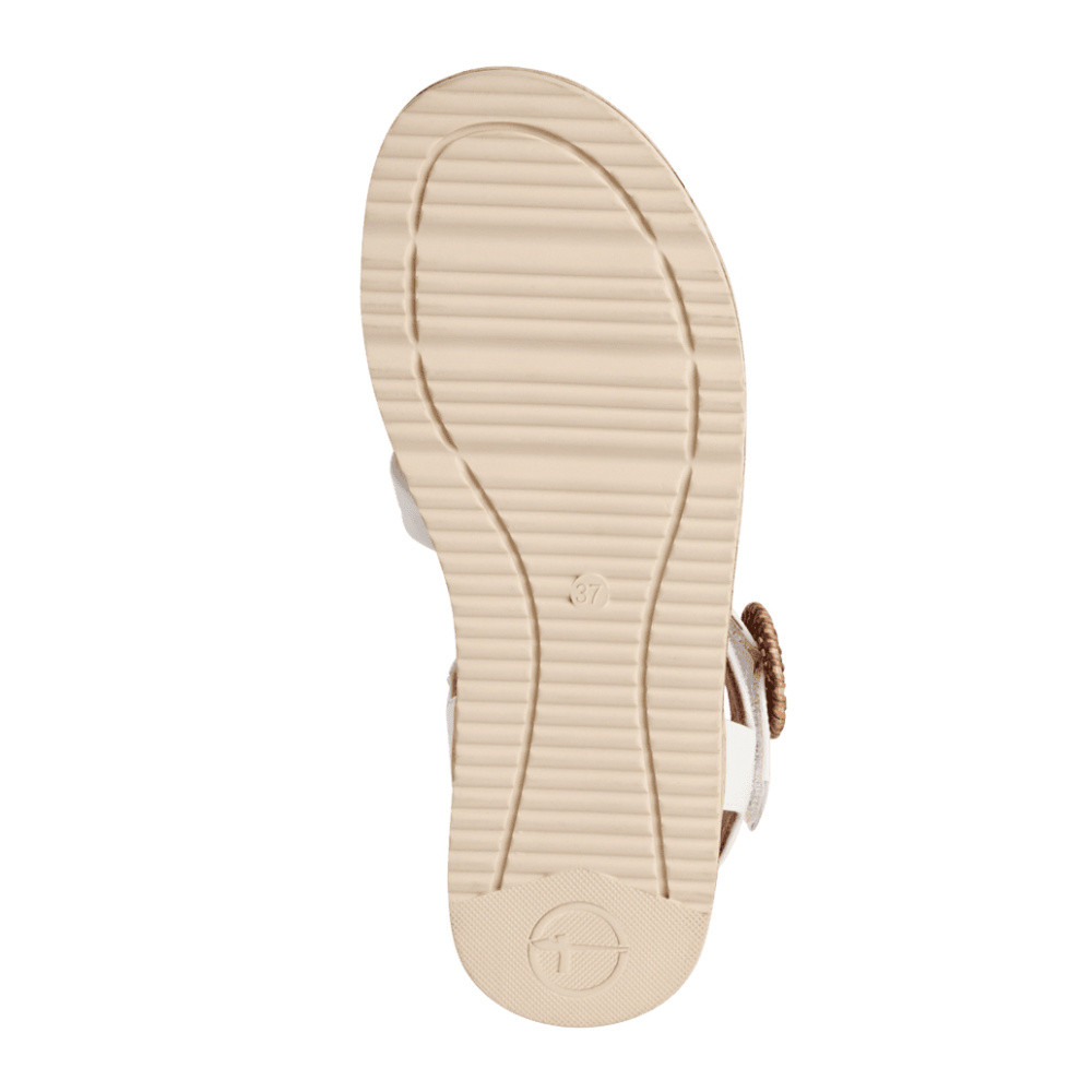 detail Dámské sandály TAMARIS 28129-44-117 bílá S5