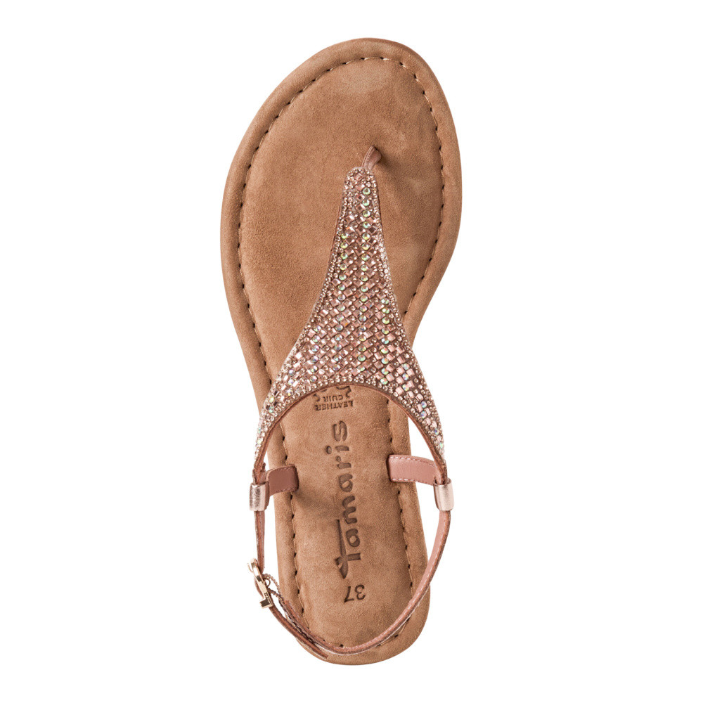 detail Dámské sandály TAMARIS 28132-44-586 zlatá S5