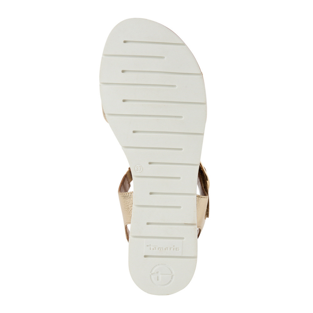 detail Dámské sandály TAMARIS 28133-44-940 zlatá S5