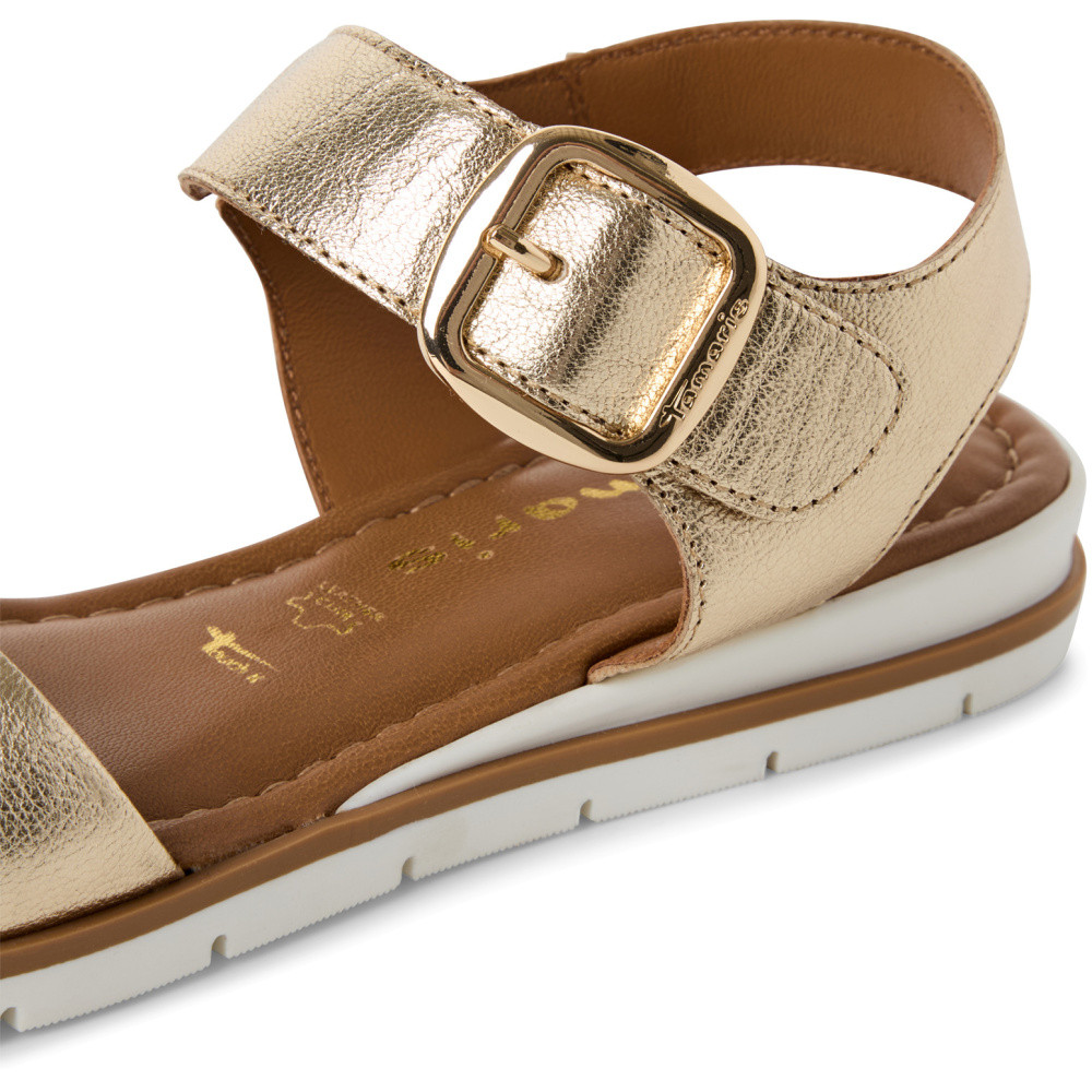 detail Dámské sandály TAMARIS 28133-44-940 zlatá S5
