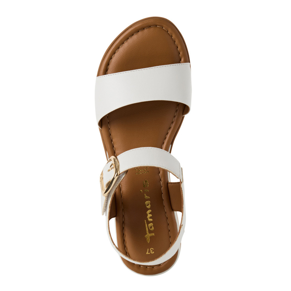 detail Dámské sandály TAMARIS 28133-44-100 bílá S5