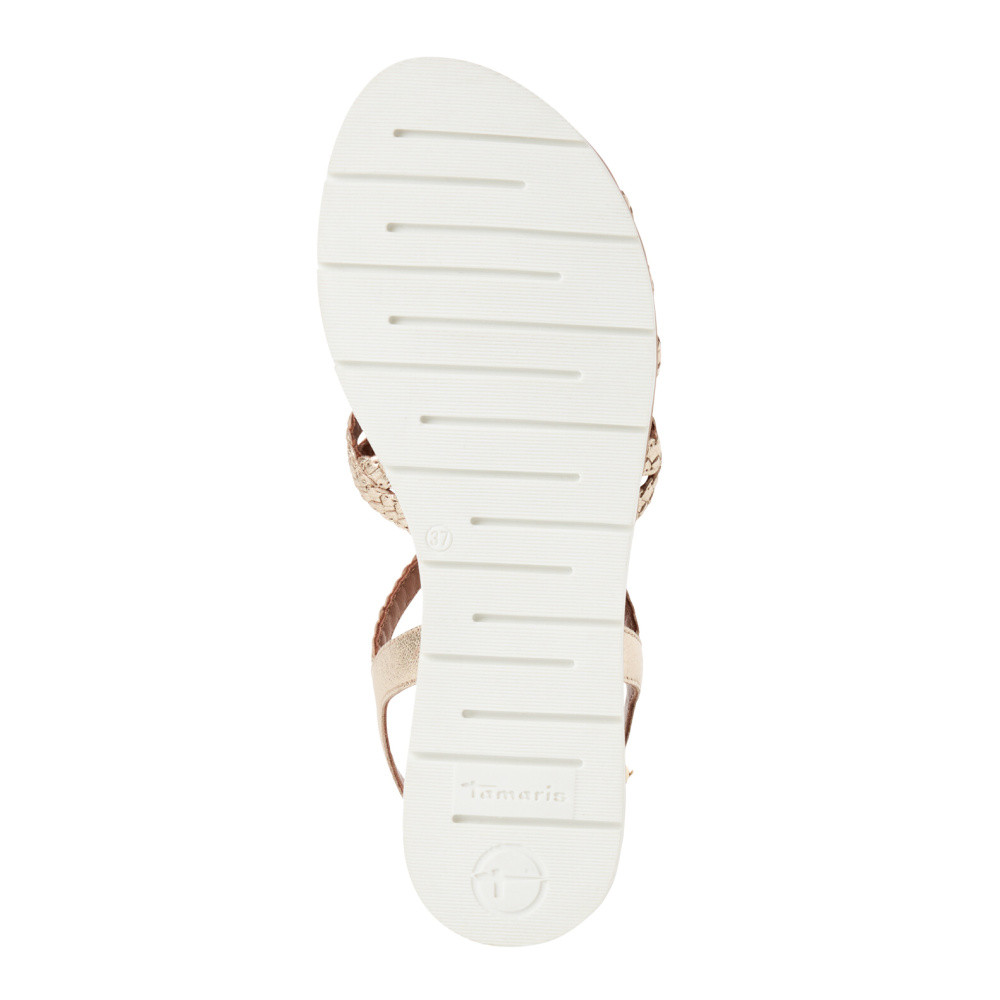 detail Dámské sandály TAMARIS 28134-44-940 zlatá S5