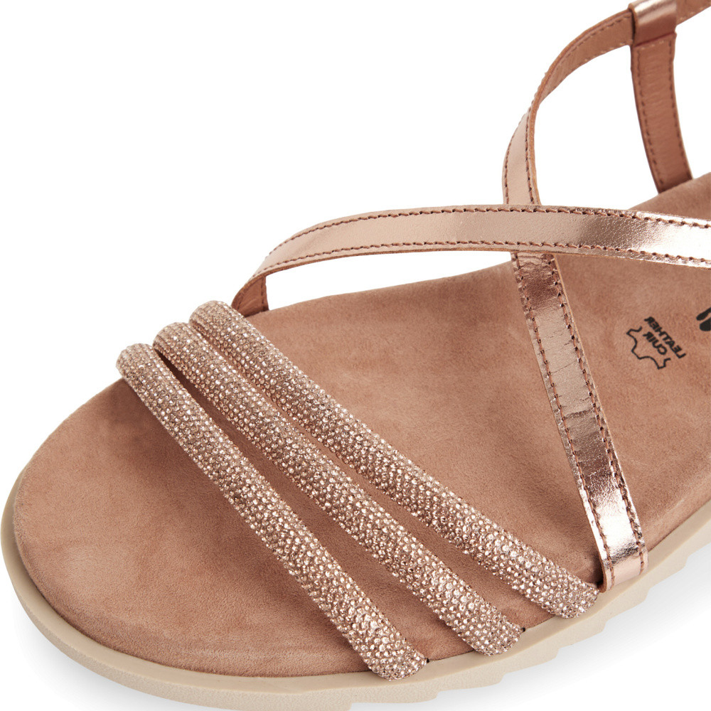 detail Dámské sandály TAMARIS 28136-44-586 zlatá S5