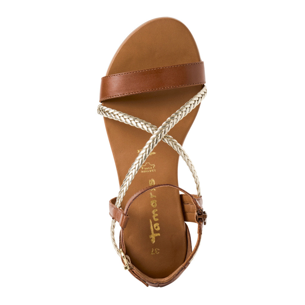 detail Dámské sandály TAMARIS 28138-44-392 hnědá S5