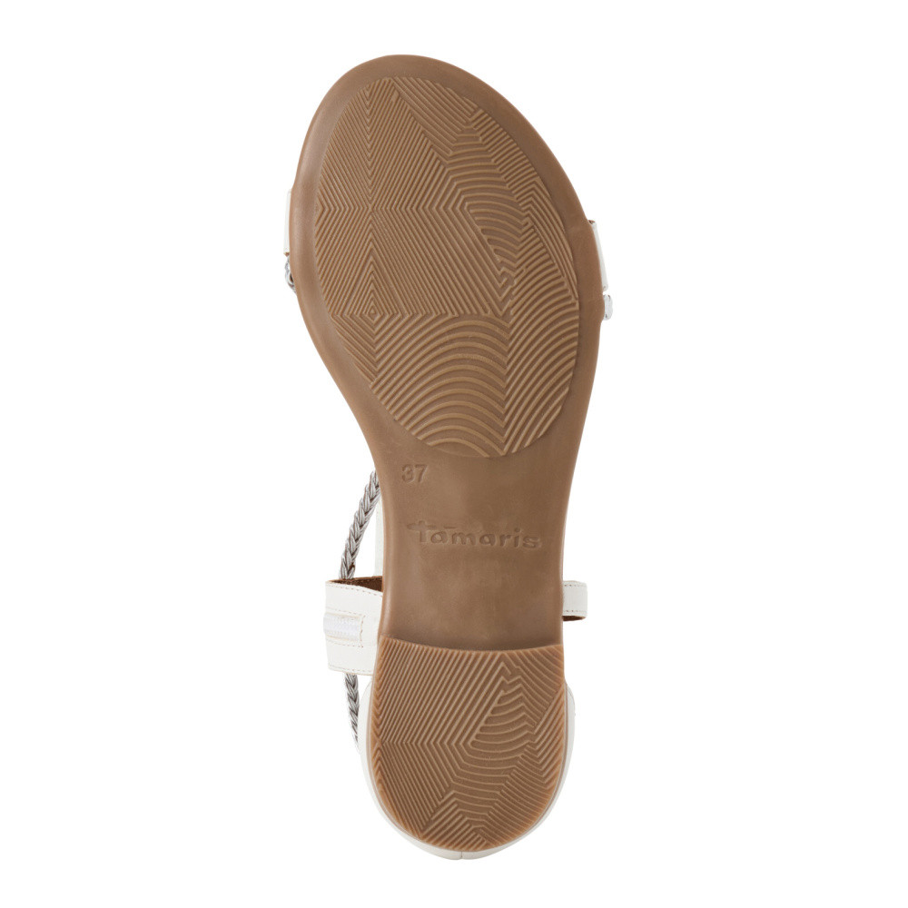 detail Dámské sandály TAMARIS 28138-44-197 bílá S5