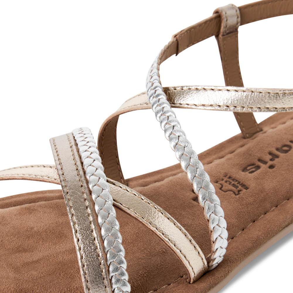 detail Dámské sandály TAMARIS 28139-44-116 zlatá S5