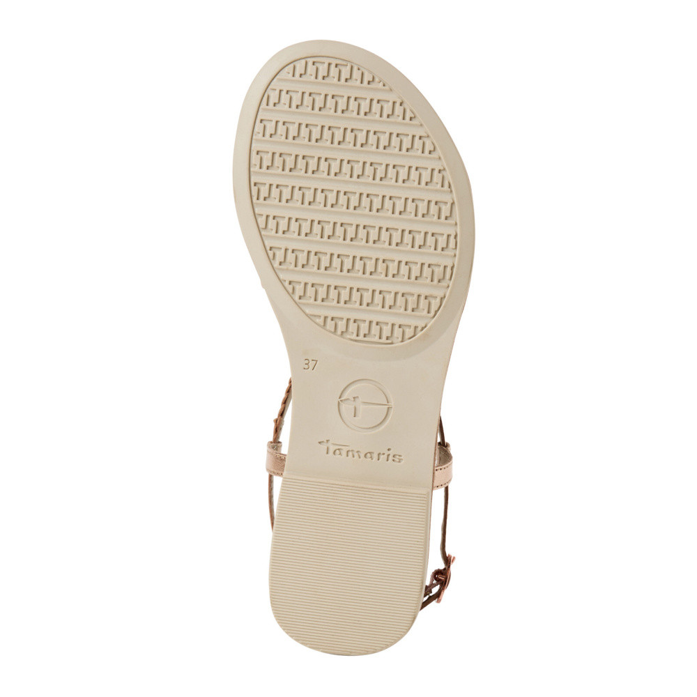detail Dámské sandály TAMARIS 28139-44-952 zlatá S5