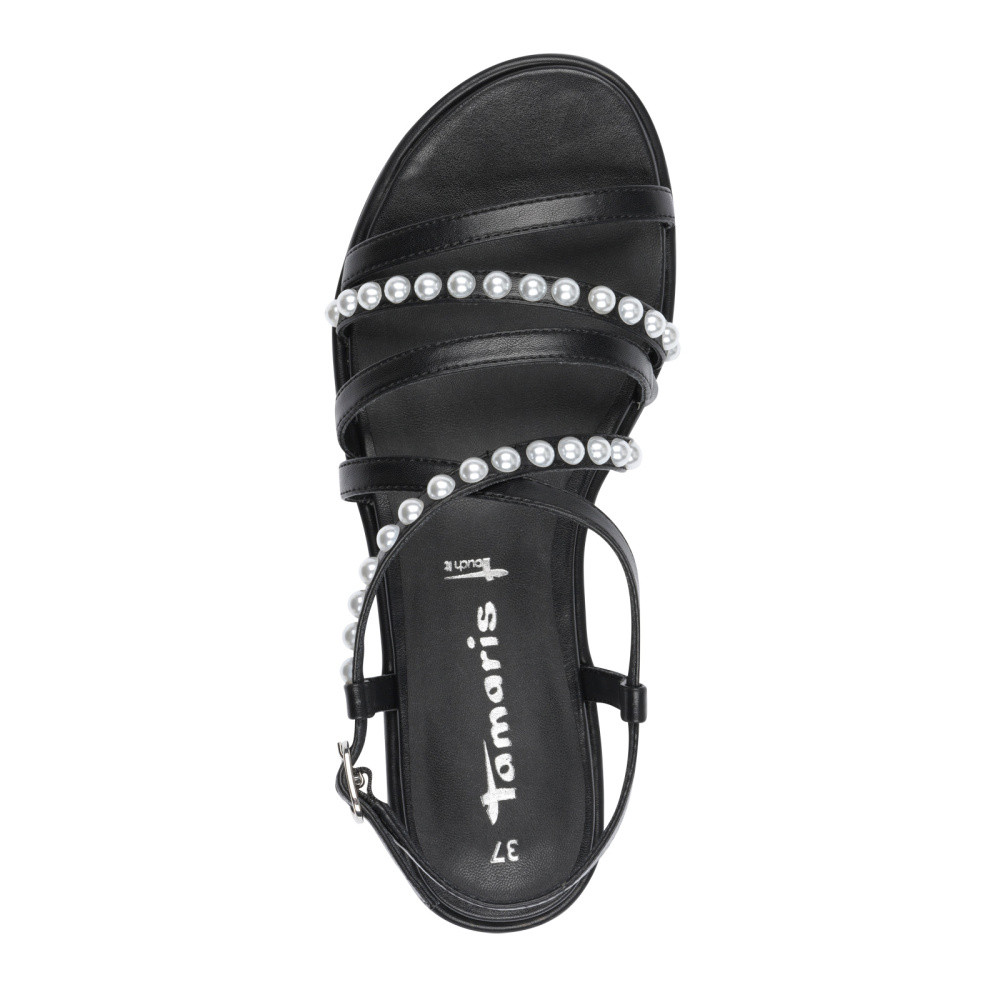 detail Dámské sandály TAMARIS 28143-44-001 černá S5