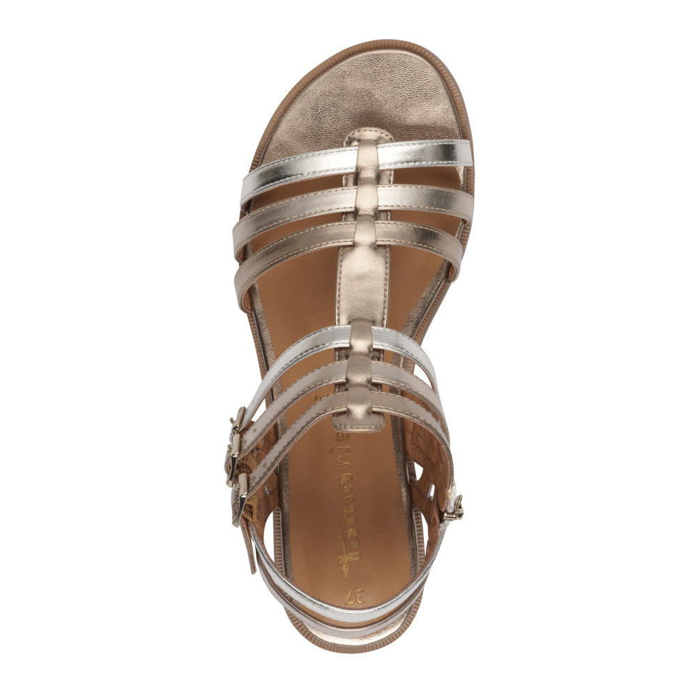 detail Dámské sandály TAMARIS 28155-44-988 zlatá S5