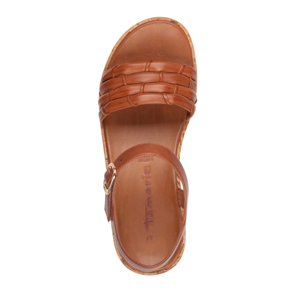 detail Dámské sandály TAMARIS 28156-44-305 hnědá S5