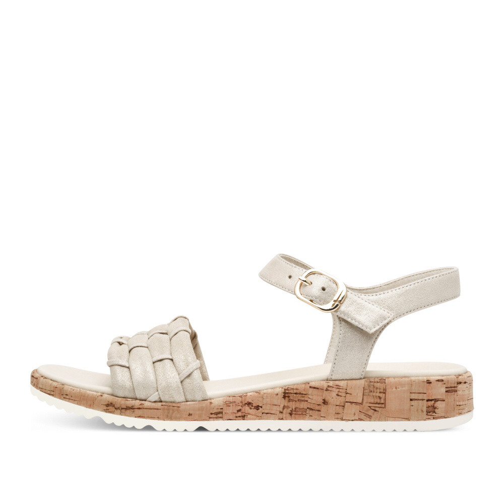 detail Dámské sandály TAMARIS 28156-44-179 zlatá S5