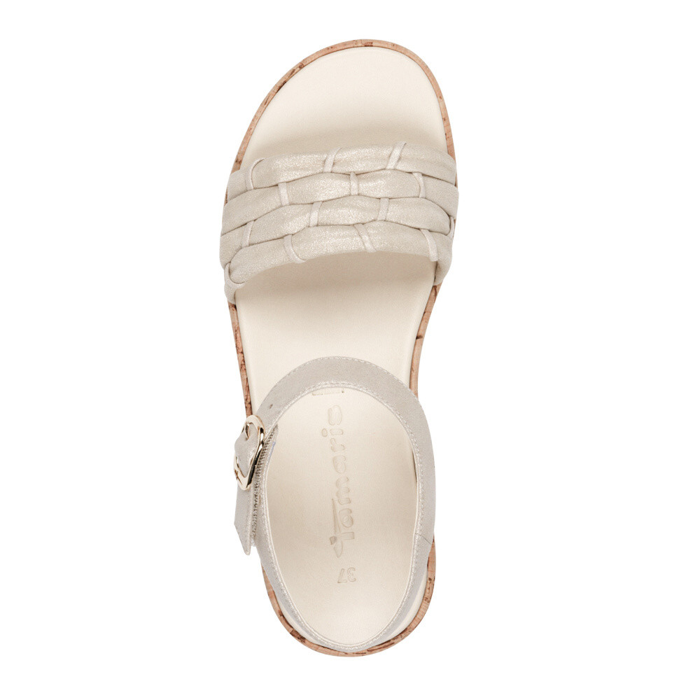 detail Dámské sandály TAMARIS 28156-44-179 zlatá S5