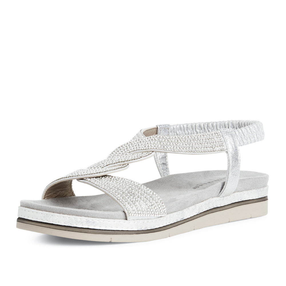 detail Dámské sandály TAMARIS 28200-44-948 stříbrná S5