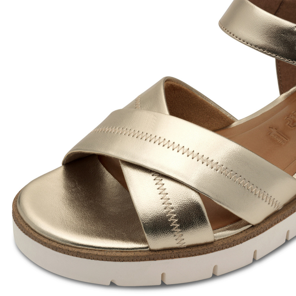 detail Dámské sandály TAMARIS 28202-42-933 zlatá S5