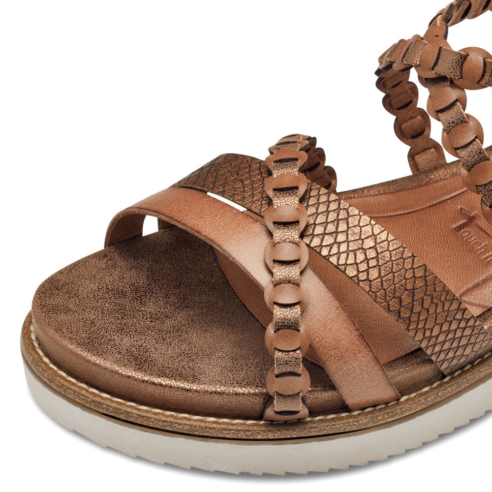 detail Dámské sandály TAMARIS 28207-44-305 hnědá S5