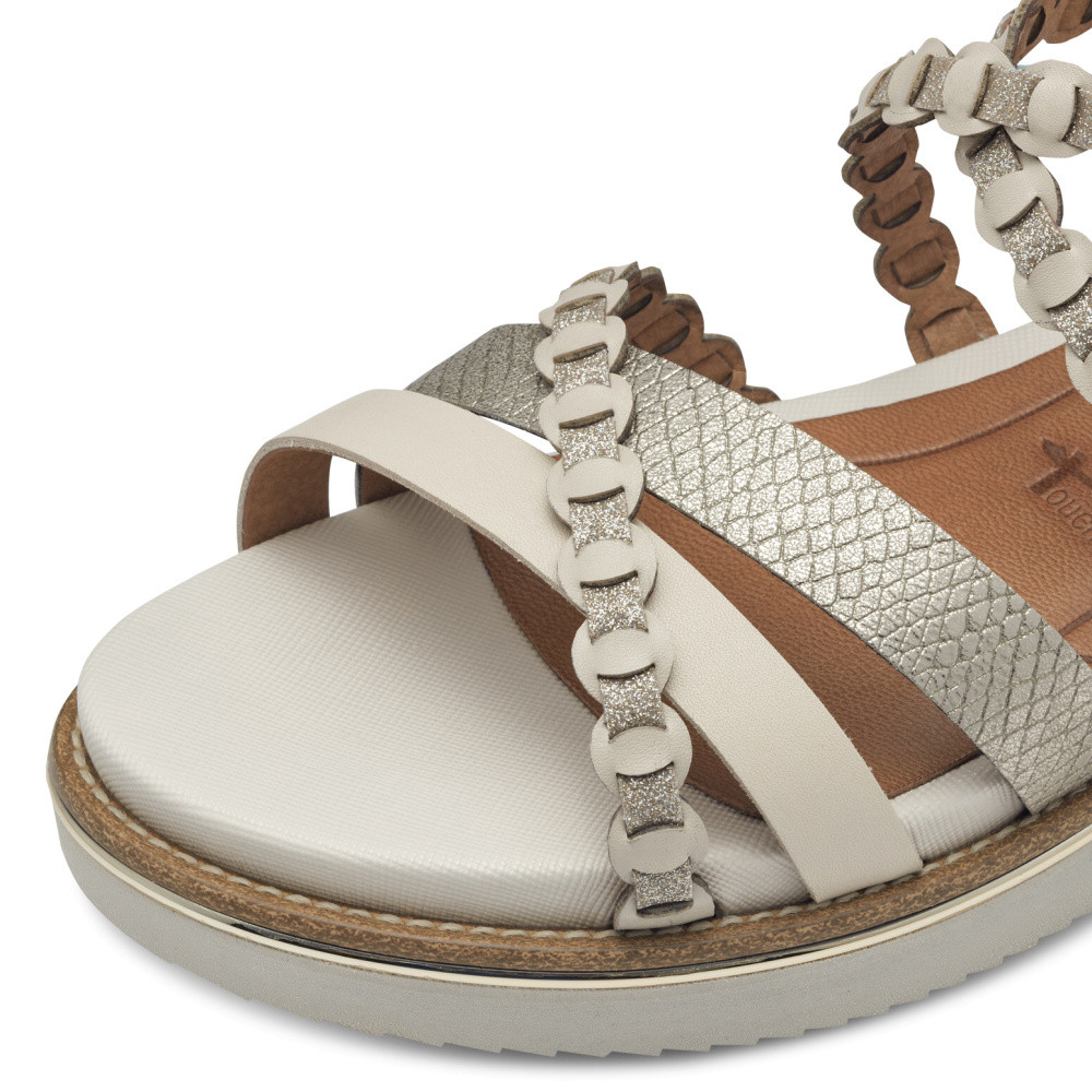 detail Dámské sandály TAMARIS 28207-44-418 béžová S5