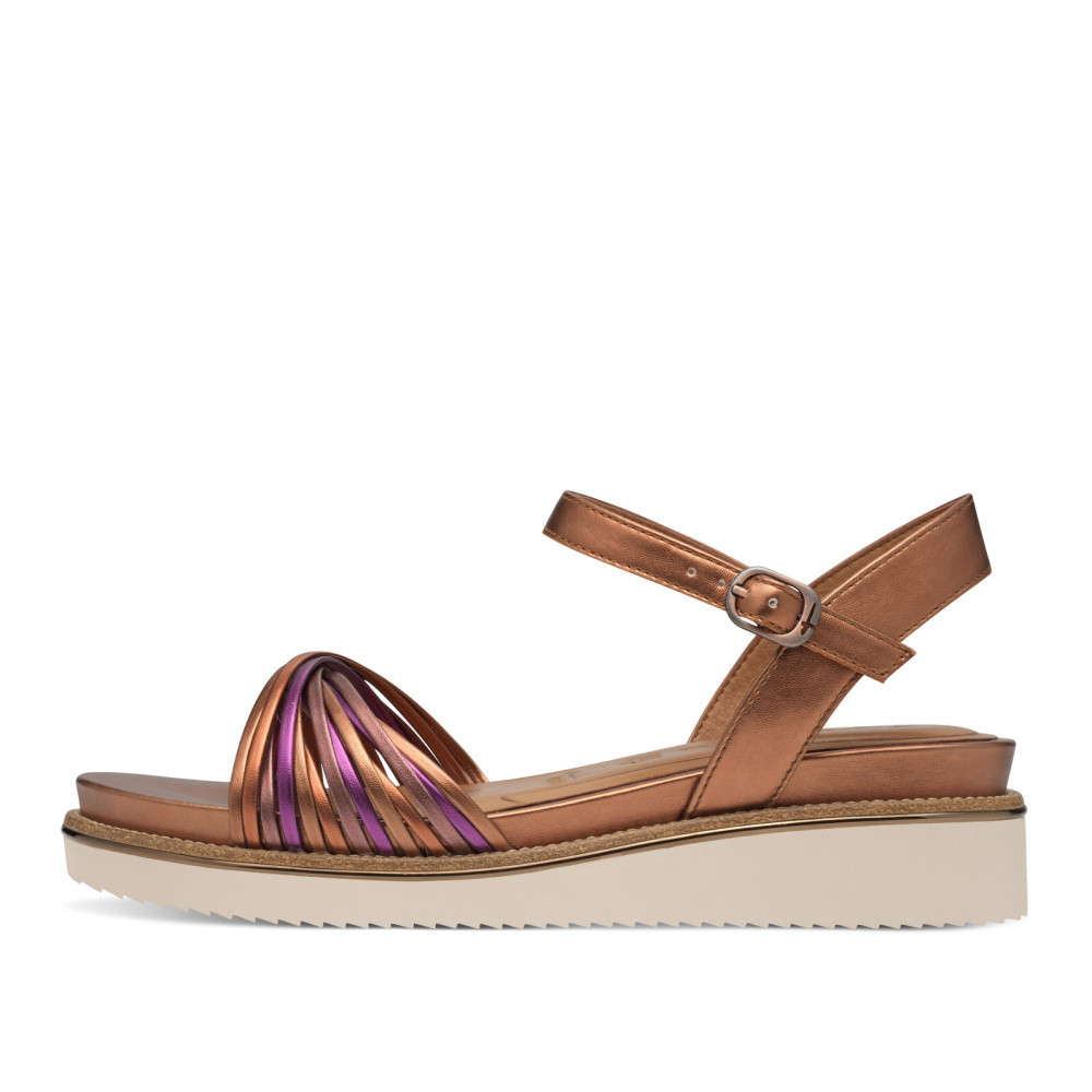 detail Dámské sandály TAMARIS 28218-44-964 hnědá S5