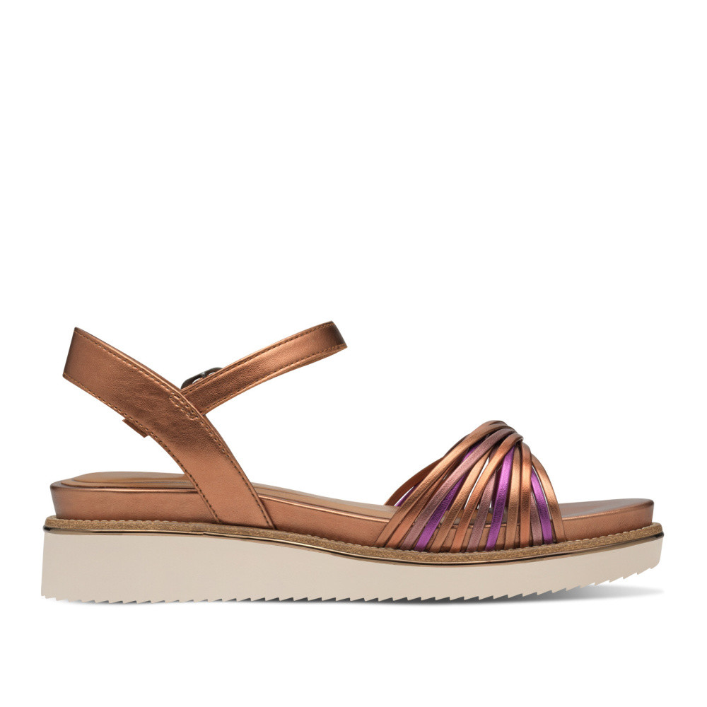 detail Dámské sandály TAMARIS 28218-44-964 hnědá S5