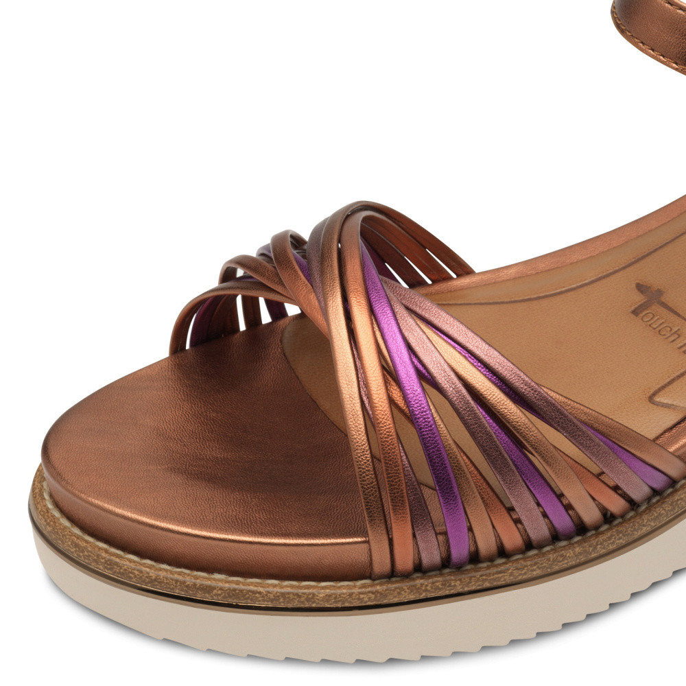 detail Dámské sandály TAMARIS 28218-44-964 hnědá S5