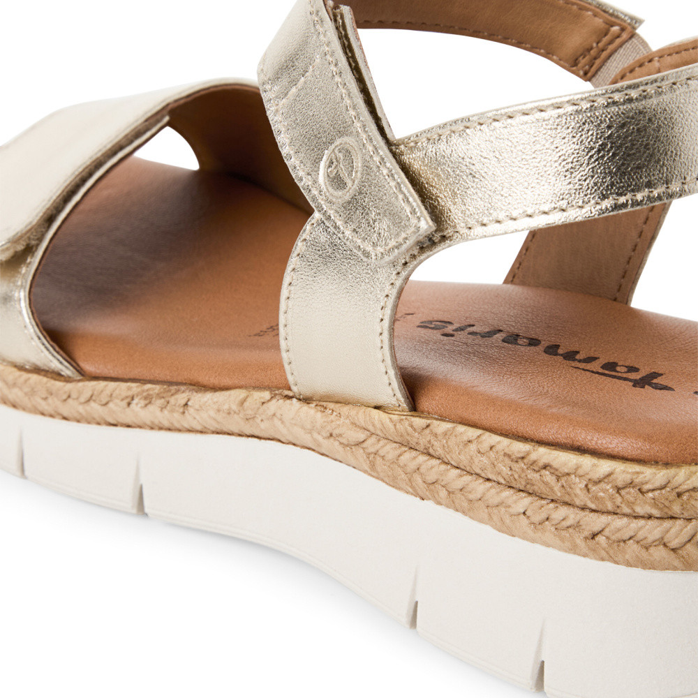 detail Dámské sandály TAMARIS 28220-44-965 zlatá S5