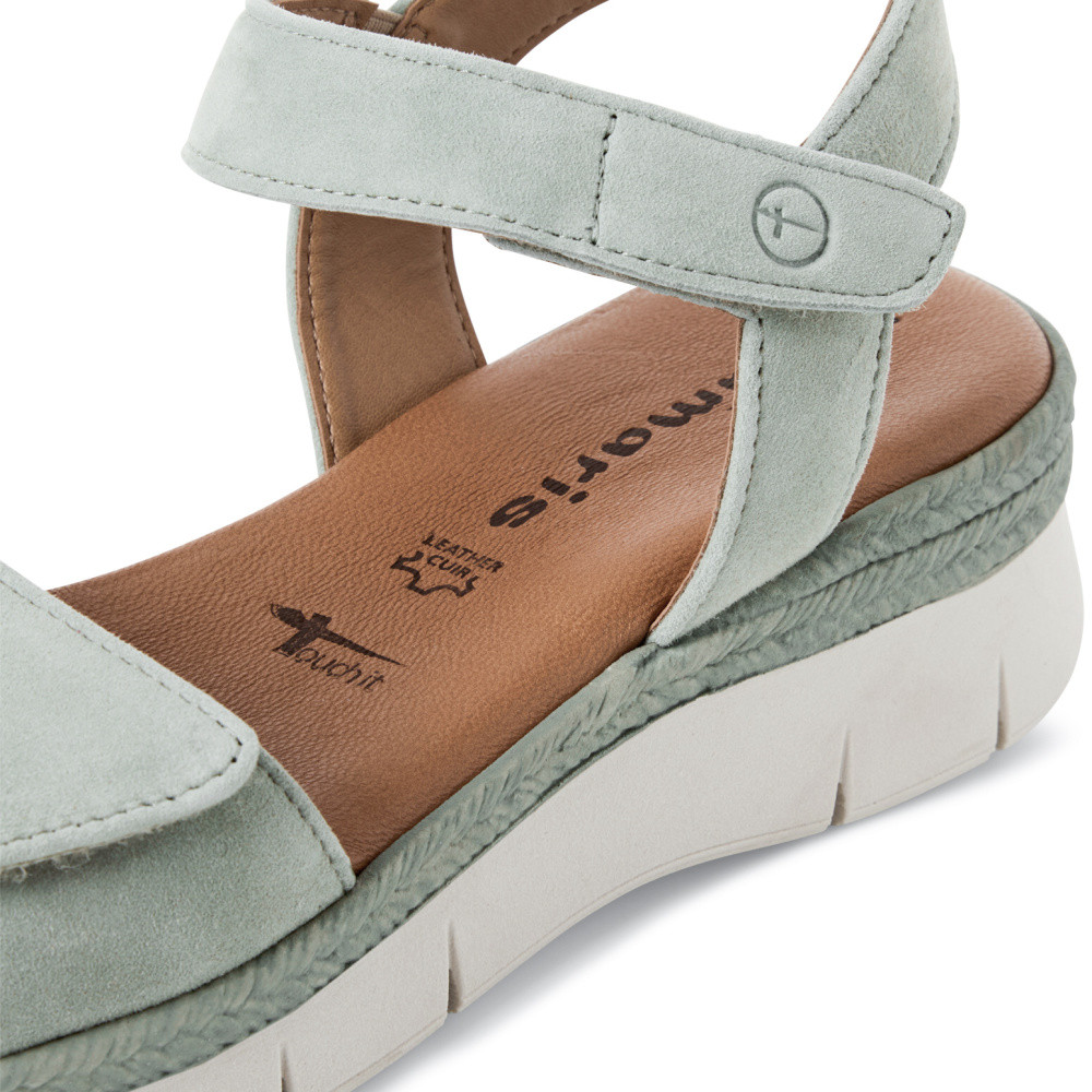 detail Dámské sandály TAMARIS 28220-44-771 zelená S5