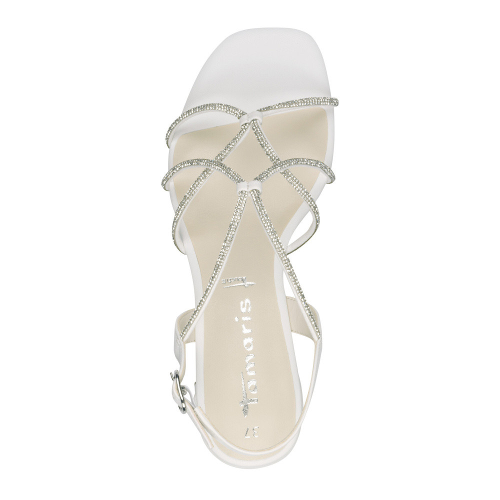 detail Dámské sandály TAMARIS 28236-42-100 bílá S5