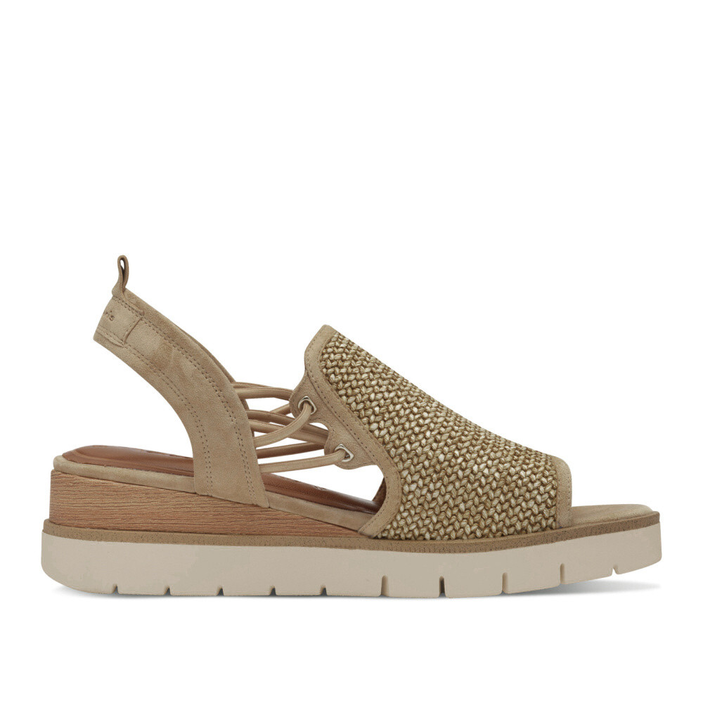 detail Dámské sandály TAMARIS 28240-44-435 béžová S5