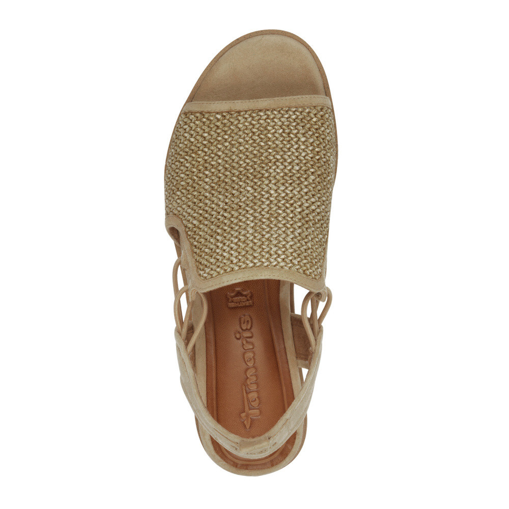 detail Dámské sandály TAMARIS 28240-44-435 béžová S5