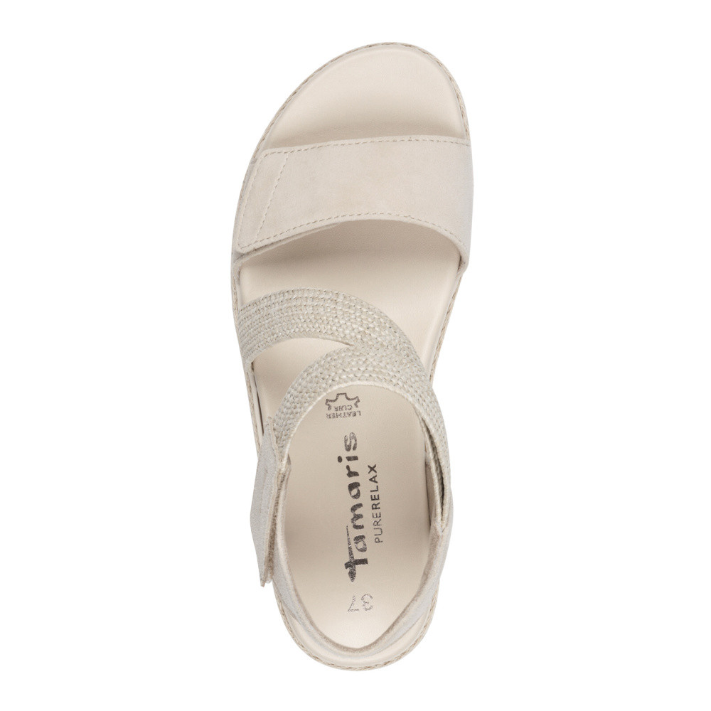 detail Dámské sandály TAMARIS 28241-42-418 béžová S5