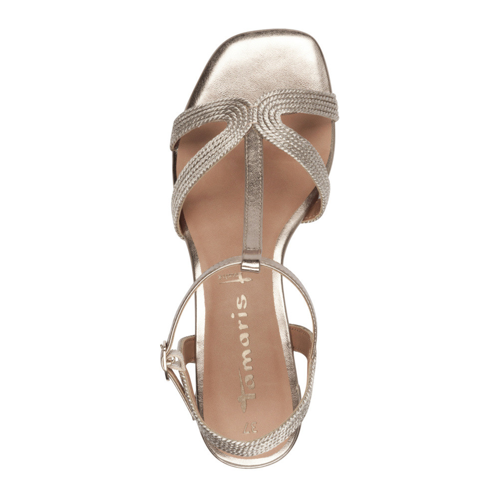detail Dámské sandály TAMARIS 28244-44-900 zlatá S5