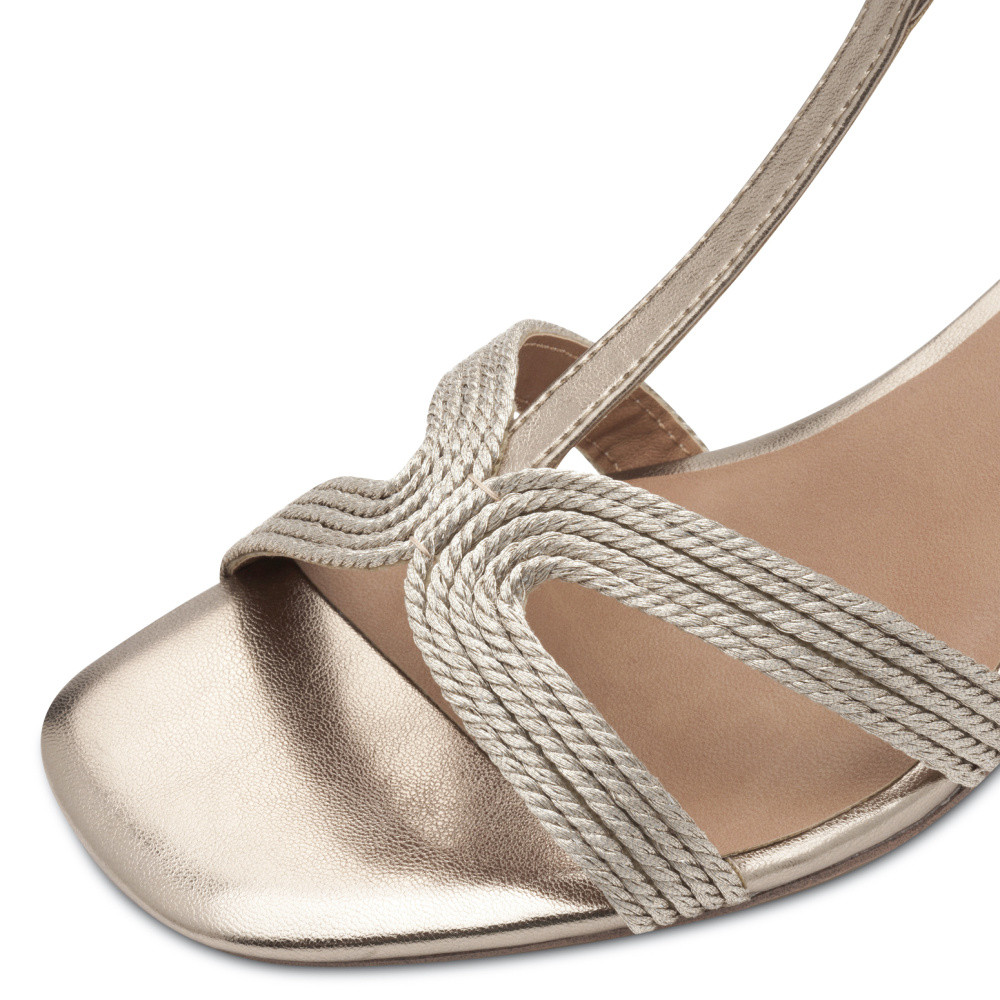 detail Dámské sandály TAMARIS 28244-44-900 zlatá S5