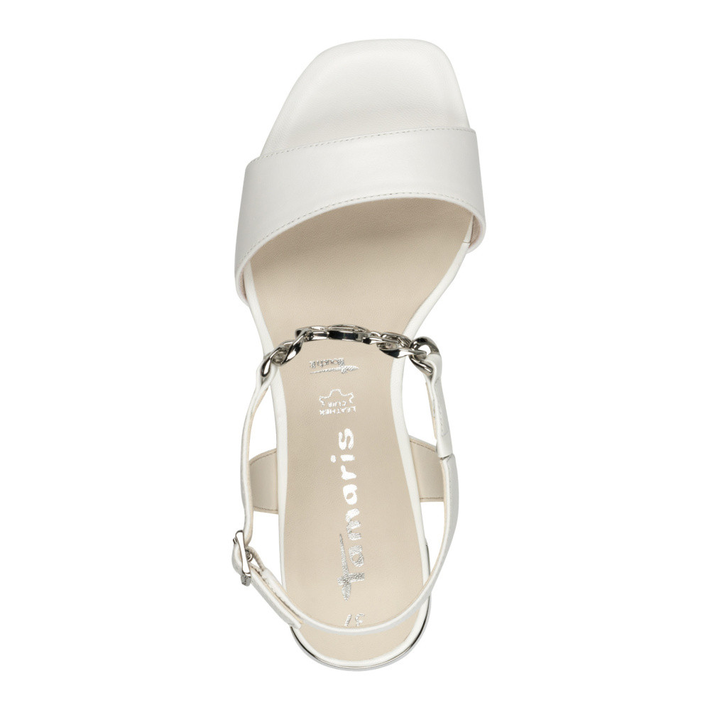 detail Dámské sandály TAMARIS 28245-44-100 bílá S5