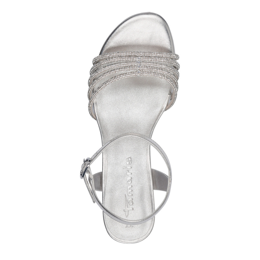detail Dámské sandály TAMARIS 28248-44-957 stříbrná S5