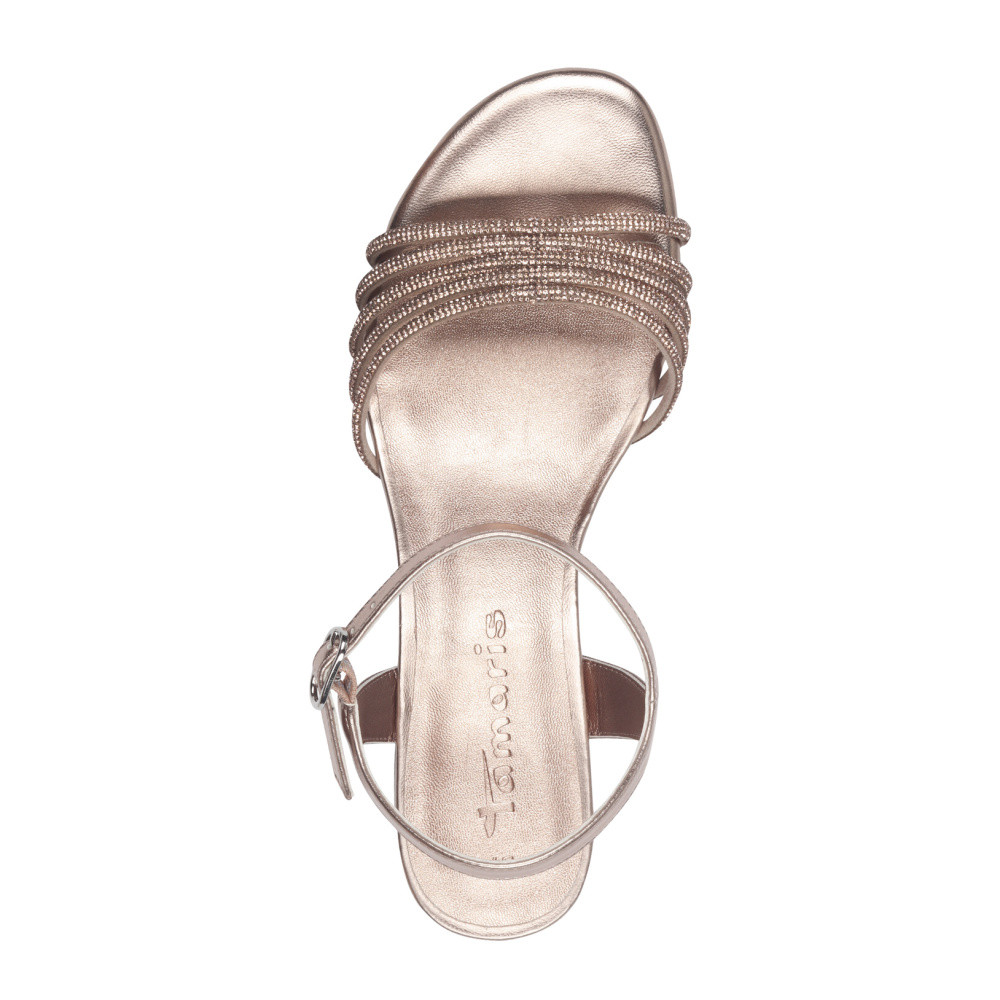 detail Dámské sandály TAMARIS 28248-44-586 zlatá S5