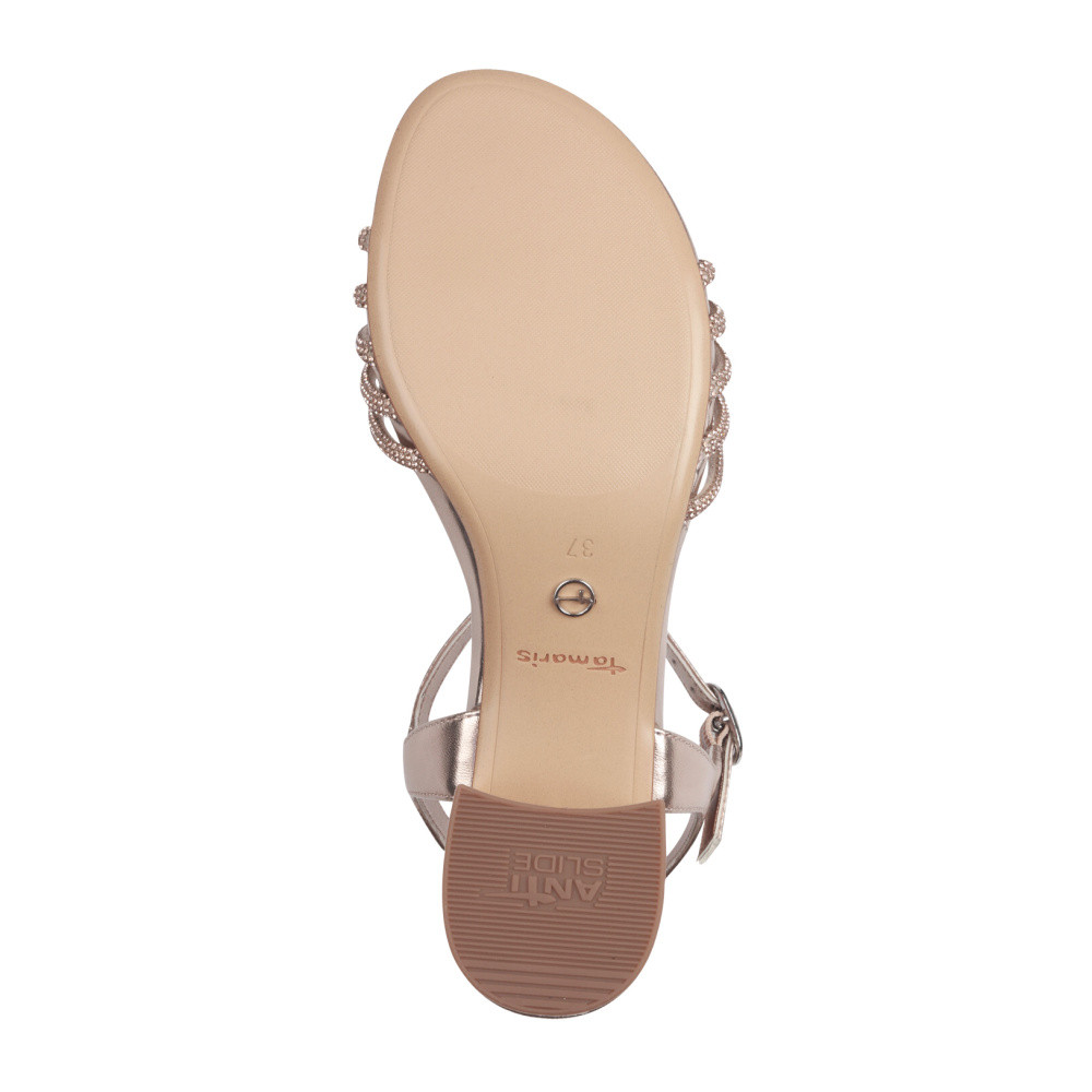 detail Dámské sandály TAMARIS 28248-44-586 zlatá S5