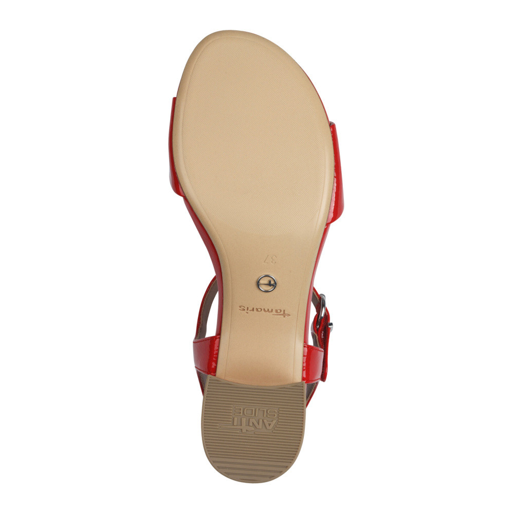 detail Dámské sandály TAMARIS 28249-42-524 červená S5