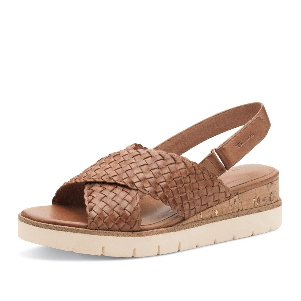 detail Dámské sandály TAMARIS 28251-44-305 hnědá S5