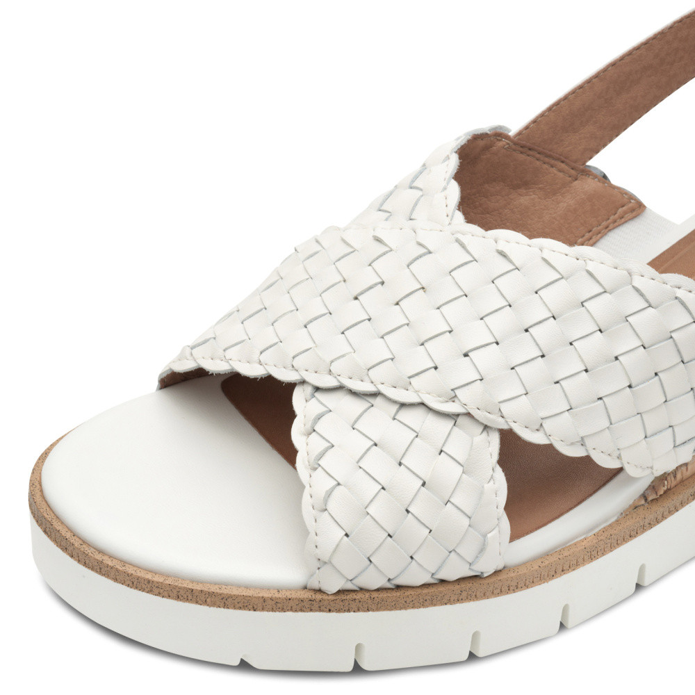 detail Dámské sandály TAMARIS 28251-44-100 bílá S5