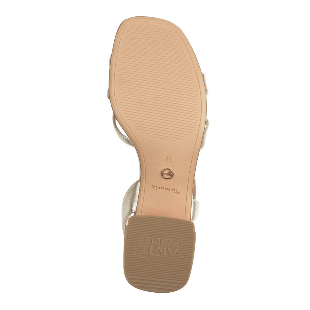 detail Dámské sandály TAMARIS 28253-44-933 zlatá S5