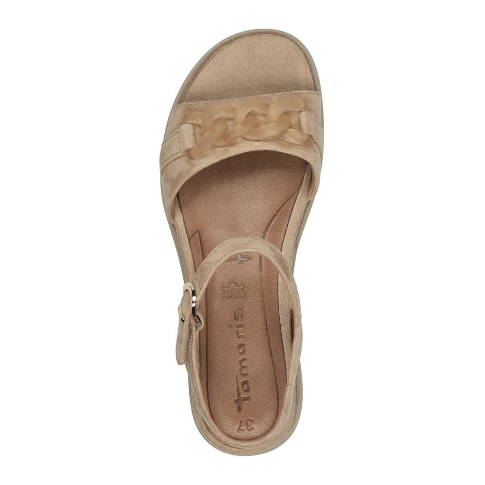 detail Dámské sandály TAMARIS 28254-44-435 béžová S5