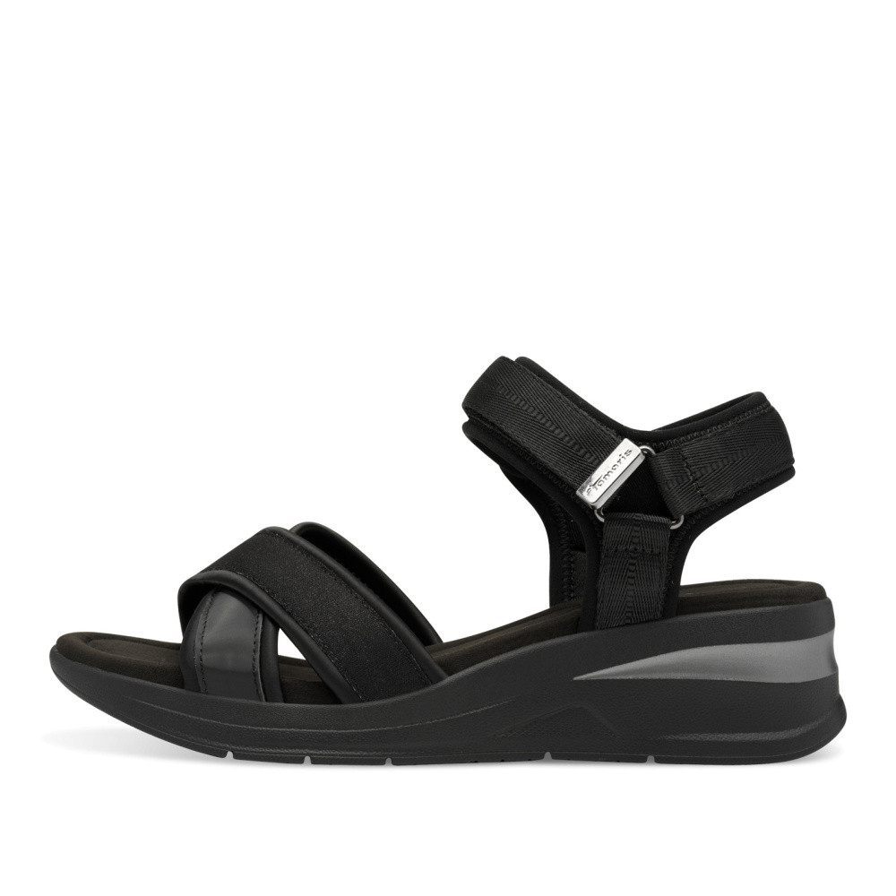 detail Dámské sandály TAMARIS 28262-44-001 černá S5