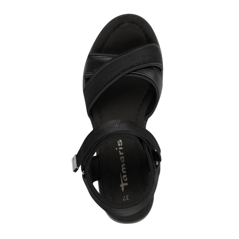 detail Dámské sandály TAMARIS 28262-44-001 černá S5