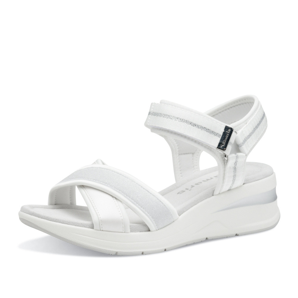 detail Dámské sandály TAMARIS 28262-44-100 bílá S5
