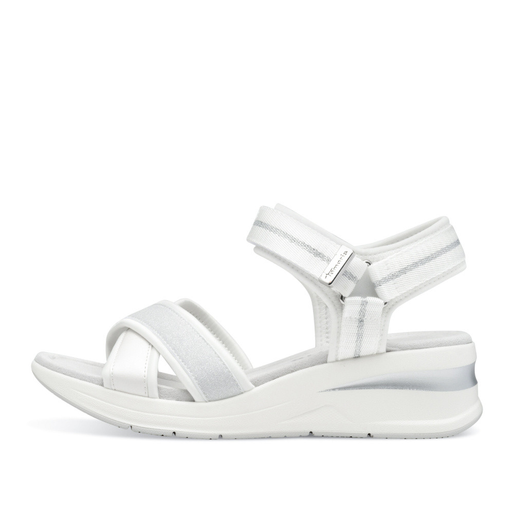 detail Dámské sandály TAMARIS 28262-44-100 bílá S5