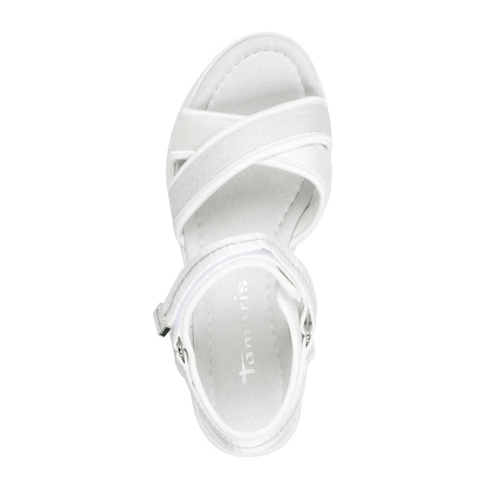 detail Dámské sandály TAMARIS 28262-44-100 bílá S5