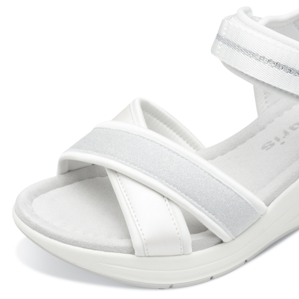 detail Dámské sandály TAMARIS 28262-44-100 bílá S5